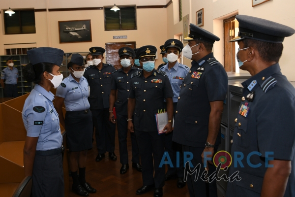 Commander's Inspection of SLAF Academy China Bay for the Year 2020