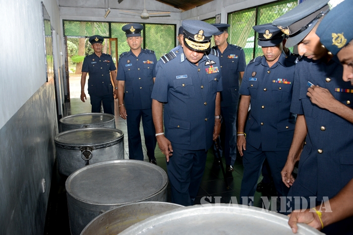 Annual AOC's Inspection of SLAF Combat Training School Vanni