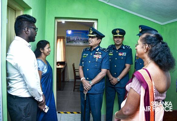 COMMANDER’S INSPECTION AT SLAF COMBAT TRAINING SCHOOL DIYATALAWA
