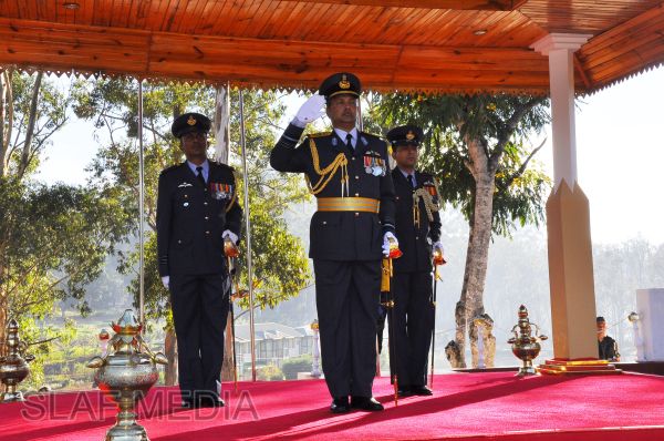 AOC’s inspection of the SLAF Station Diyatalawa