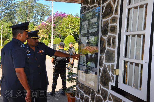 AOC’s inspection of the SLAF Station Diyatalawa