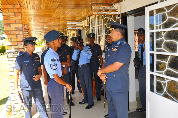 AOC’s inspection of the SLAF Station Diyatalawa