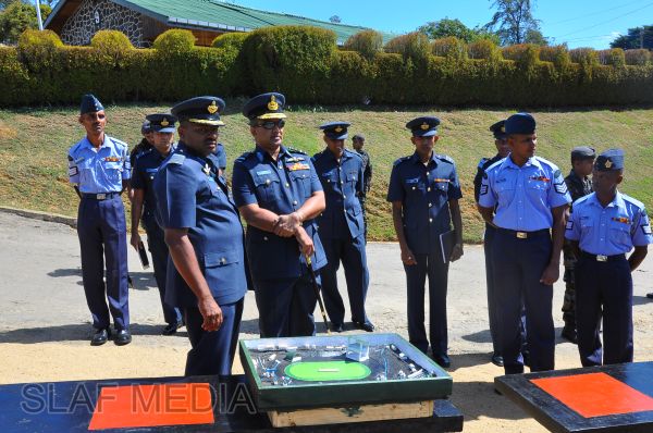 AOC’s inspection of the SLAF Station Diyatalawa