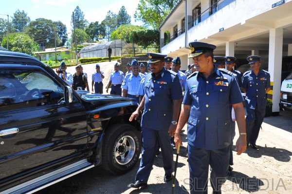 AOC’s inspection of the SLAF Station Diyatalawa