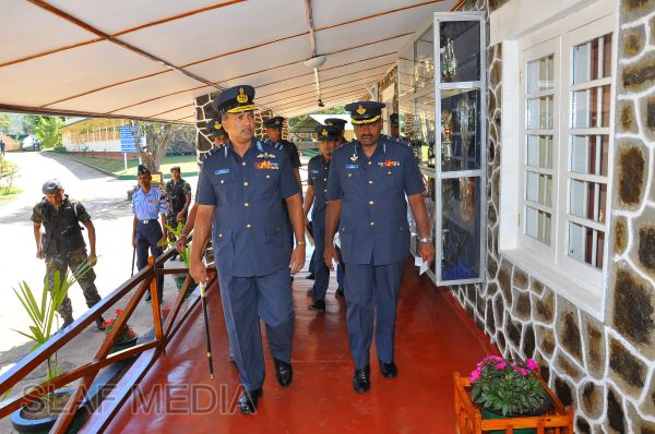 AOC’s inspection of the SLAF Station Diyatalawa