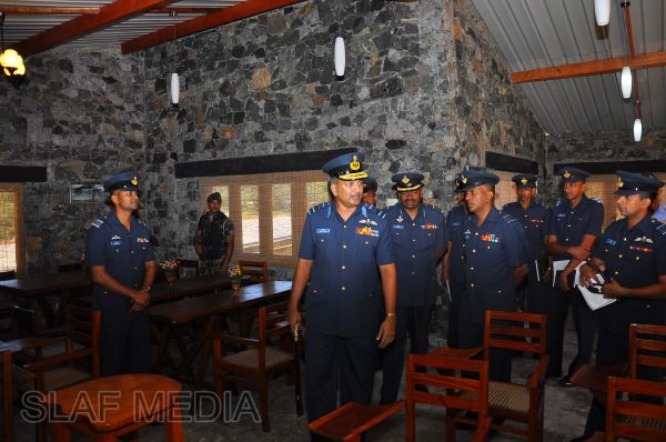 AOC’s inspection of the SLAF Station Diyatalawa