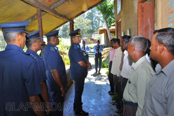 AOC’s inspection of the SLAF Station Diyatalawa