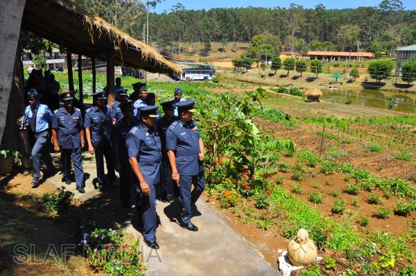 AOC’s inspection of the SLAF Station Diyatalawa