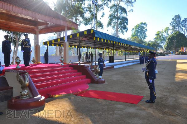 AOC’s inspection of the SLAF Station Diyatalawa