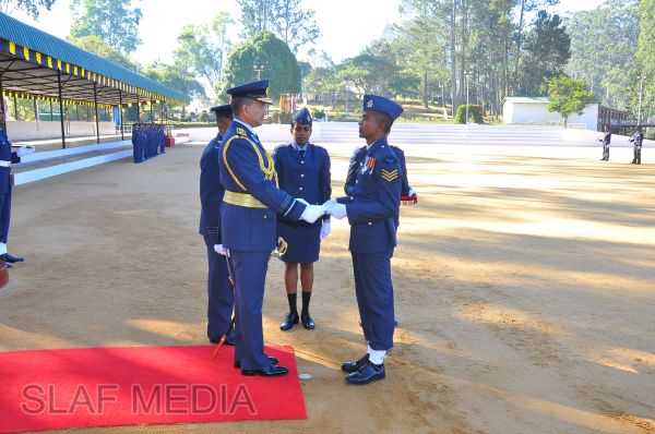 AOC’s inspection of the SLAF Station Diyatalawa