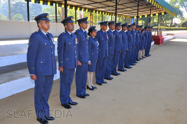 AOC’s inspection of the SLAF Station Diyatalawa