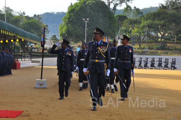 Annual AOC's Inspection of SLAF Station Diyatalawa