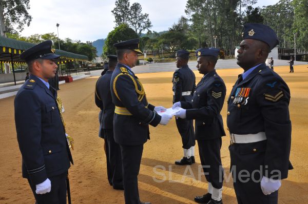 Annual AOC's Inspection of SLAF Station Diyatalawa