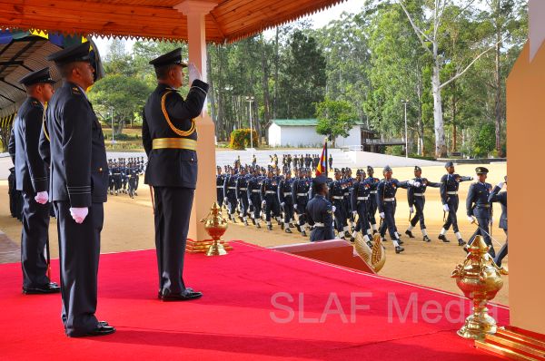 Annual AOC's Inspection of SLAF Station Diyatalawa