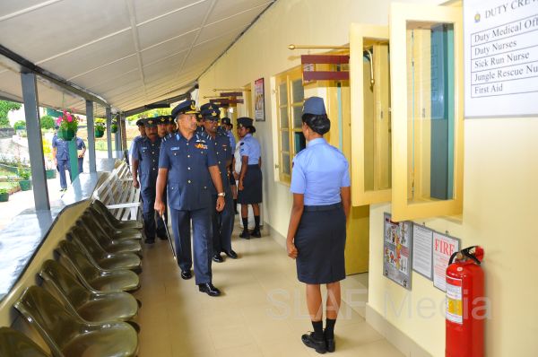 Annual AOC's Inspection of SLAF Station Diyatalawa