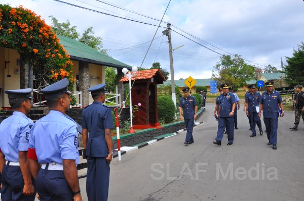 Annual AOC's Inspection of SLAF Station Diyatalawa