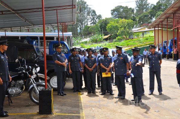 Annual AOC's Inspection of SLAF Station Diyatalawa