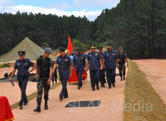 Annual AOC's Inspection of SLAF Station Diyatalawa
