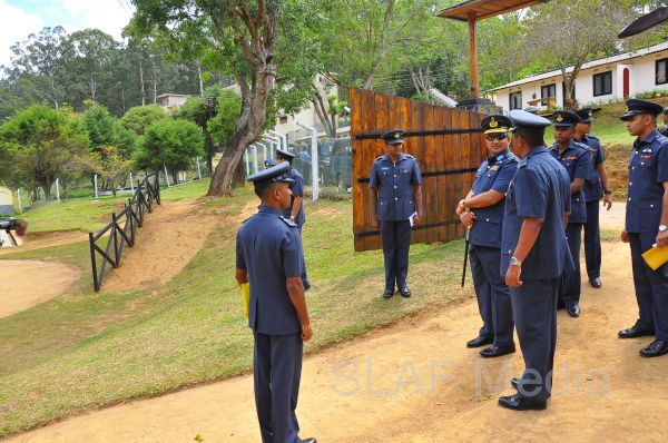Annual AOC's Inspection of SLAF Station Diyatalawa