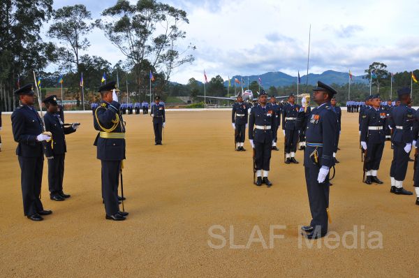 Annual AOC's Inspection of SLAF Station Diyatalawa