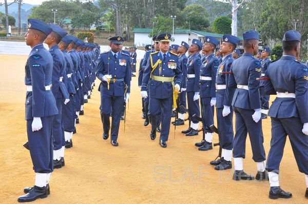 Annual AOC's Inspection of SLAF Station Diyatalawa