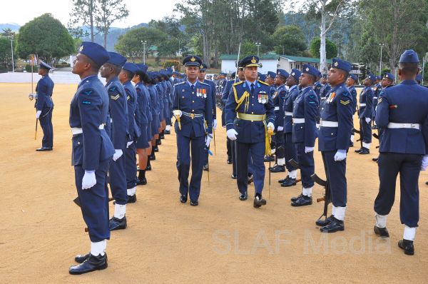 Annual AOC's Inspection of SLAF Station Diyatalawa