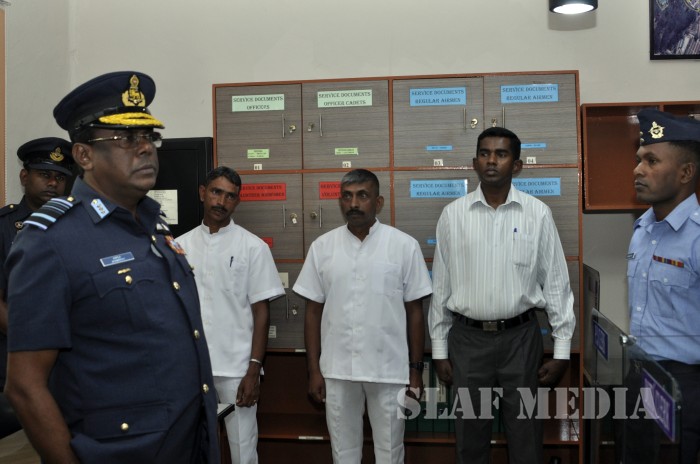 Annual AOC's Inspection of SLAF CTS Diyatalawa