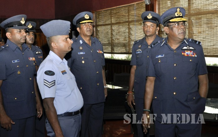 Annual AOC's Inspection of SLAF CTS Diyatalawa