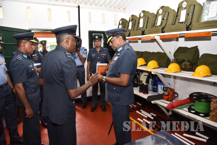 Annual AOC's Inspection of SLAF CTS Diyatalawa and SLAF Stn Piduruthalagala