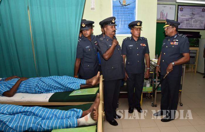 Annual AOC's Inspection of SLAF CTS Diyatalawa and SLAF Stn Piduruthalagala