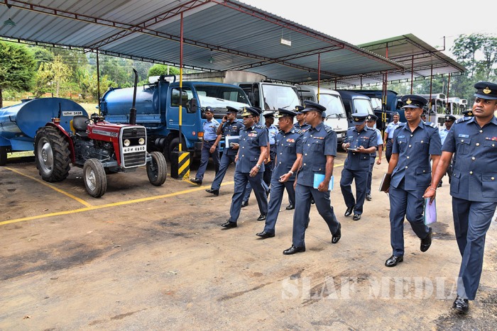 Annual AOC's Inspection of SLAF CTS Diyatalawa and SLAF Stn Piduruthalagala