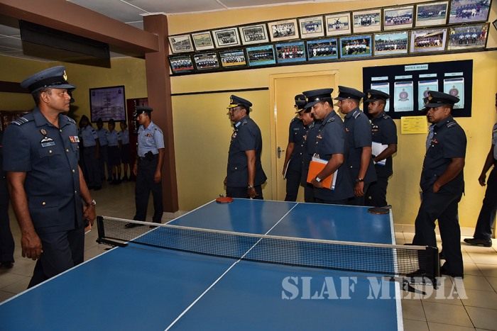 Annual AOC's Inspection of SLAF CTS Diyatalawa and SLAF Stn Piduruthalagala