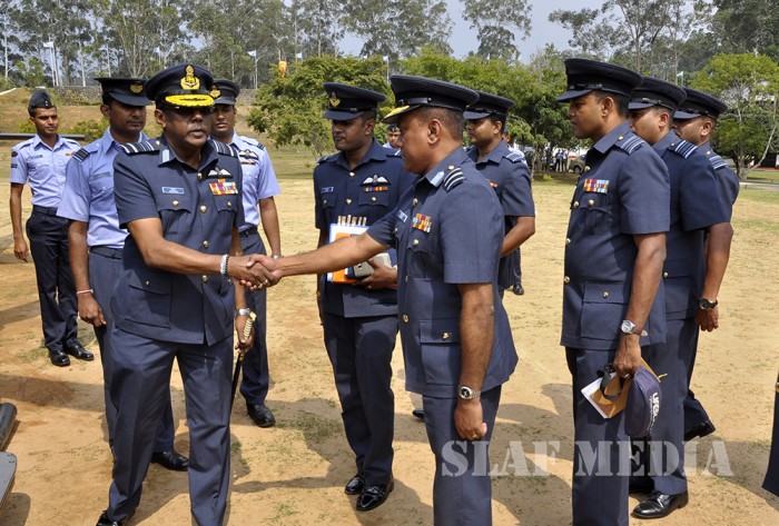 Annual AOC's Inspection of SLAF CTS Diyatalawa and SLAF Stn Piduruthalagala