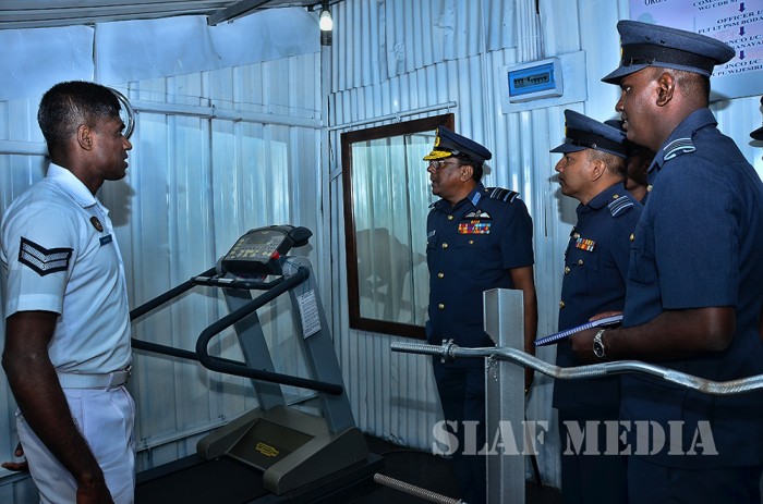 Annual AOC's Inspection of SLAF CTS Diyatalawa and SLAF Stn Piduruthalagala