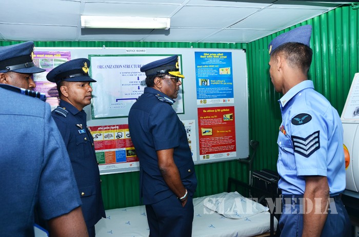 Annual AOC's Inspection of SLAF CTS Diyatalawa and SLAF Stn Piduruthalagala