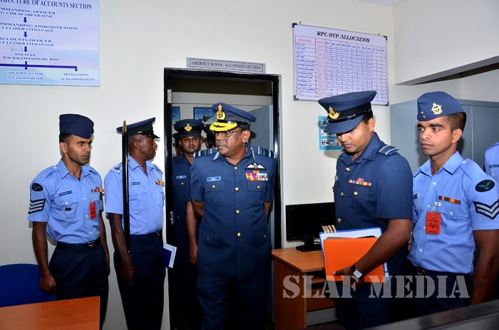 Annual AOC's Inspection of SLAF CTS Diyatalawa and SLAF Stn Piduruthalagala