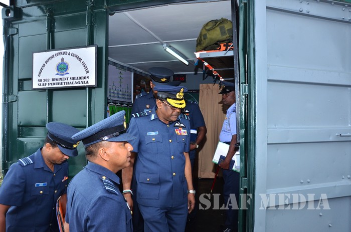 Annual AOC's Inspection of SLAF CTS Diyatalawa and SLAF Stn Piduruthalagala