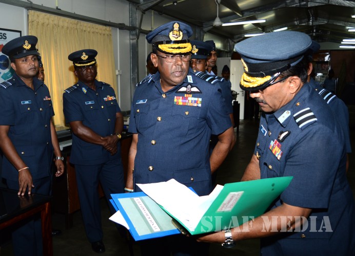 Annual AOC’s
Inspection at SLAF TTS Ekala