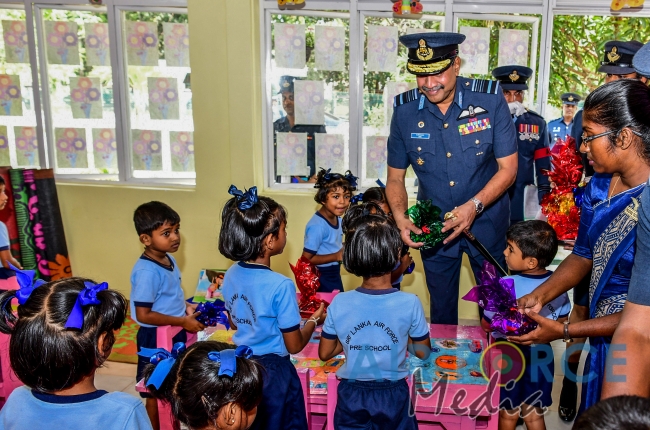 The Commander’s Inspection of SLAF TTS Ekala