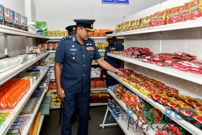 The Commander’s Inspection of SLAF TTS Ekala