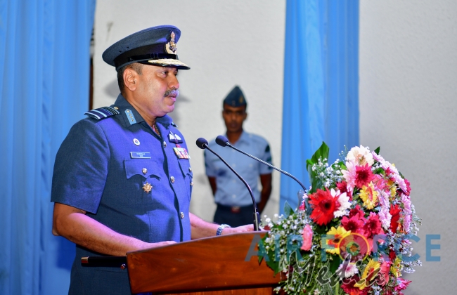 The Commander’s Inspection of SLAF TTS Ekala