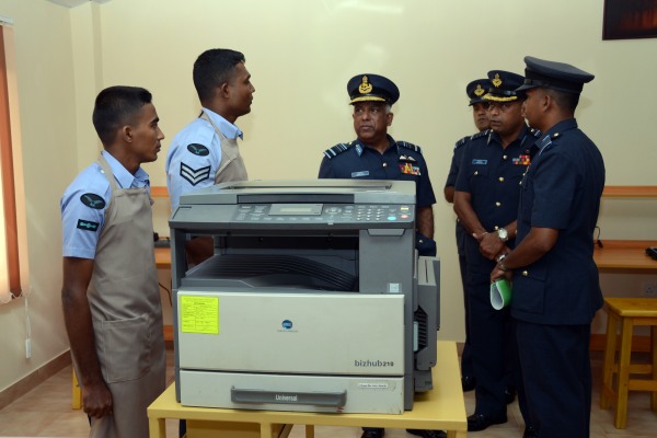 Annual AOC’s Inspection at SLAF TTS Ekala and SLAF Station Mirigama