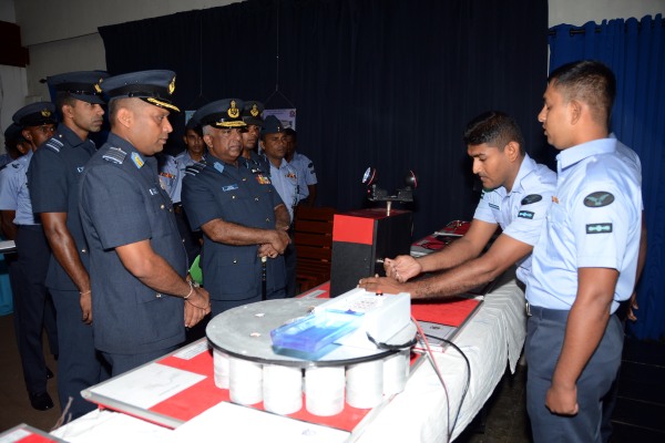 Annual AOC’s Inspection at SLAF TTS Ekala and SLAF Station Mirigama