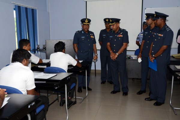 Annual AOC’s Inspection at SLAF TTS Ekala and SLAF Station Mirigama