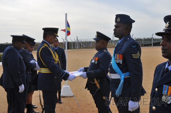 Commanders’ Annual Inspection at SLAF Base Hingurakgoda - 2012