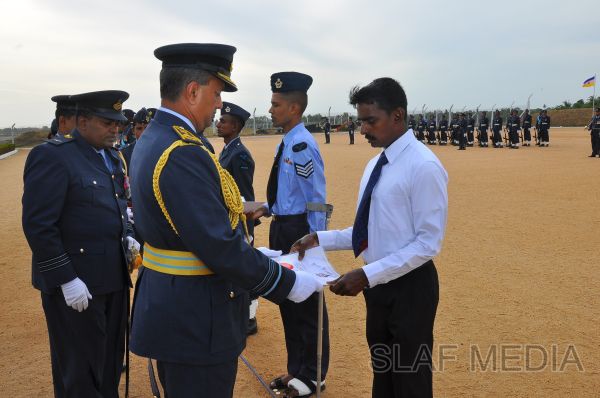 Commanders’ Annual Inspection at SLAF Base Hingurakgoda - 2012