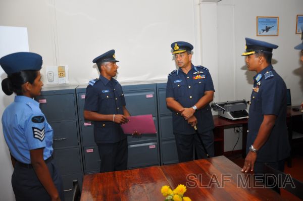 Commanders’ Annual Inspection at SLAF Base Hingurakgoda - 2012