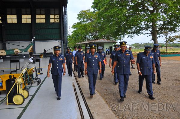 Commanders’ Annual Inspection at SLAF Base Hingurakgoda - 2012