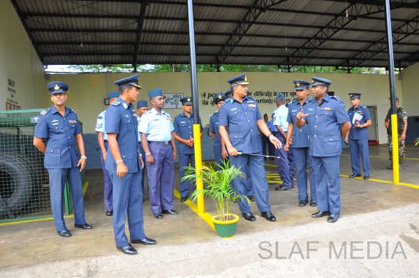 Commanders’ Annual Inspection at SLAF Base Hingurakgoda - 2012