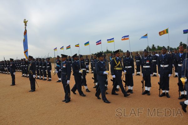 Commanders’ Annual Inspection at SLAF Base Hingurakgoda - 2012